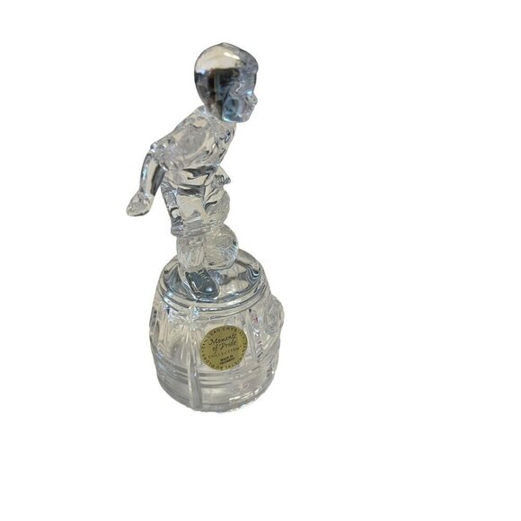 Princess House Lead Crystal Boy Soccer Figurine #900 - Picture 8 of 9